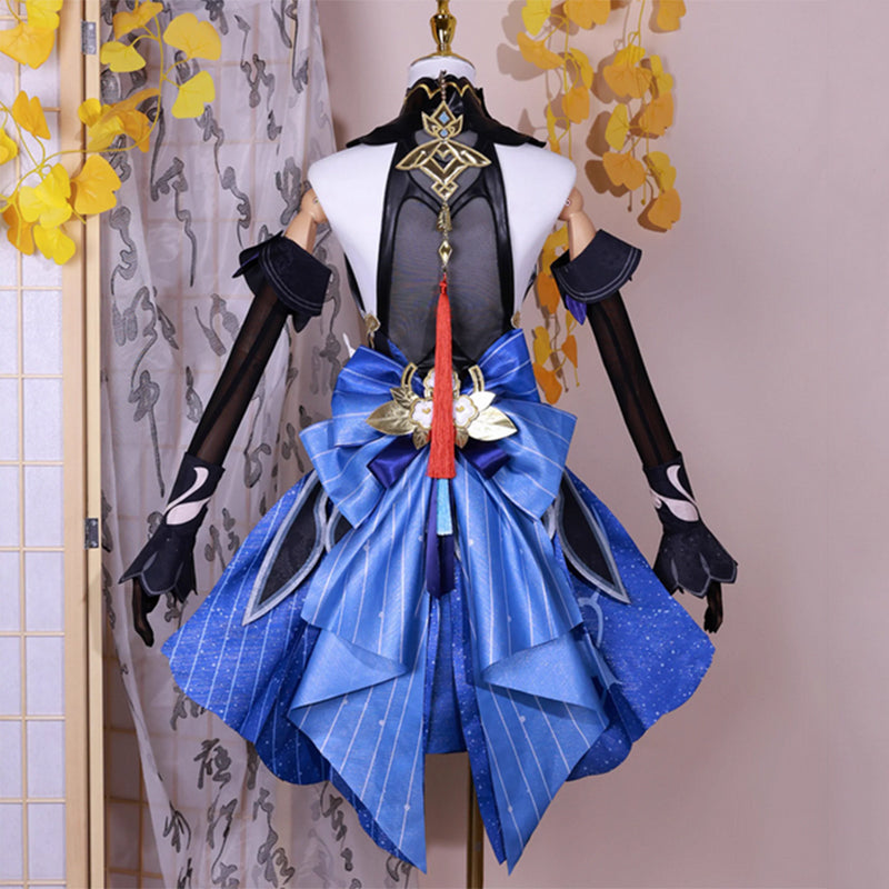 Genshin Impact Ganyu Twilight  Blossom Cosplay Costume