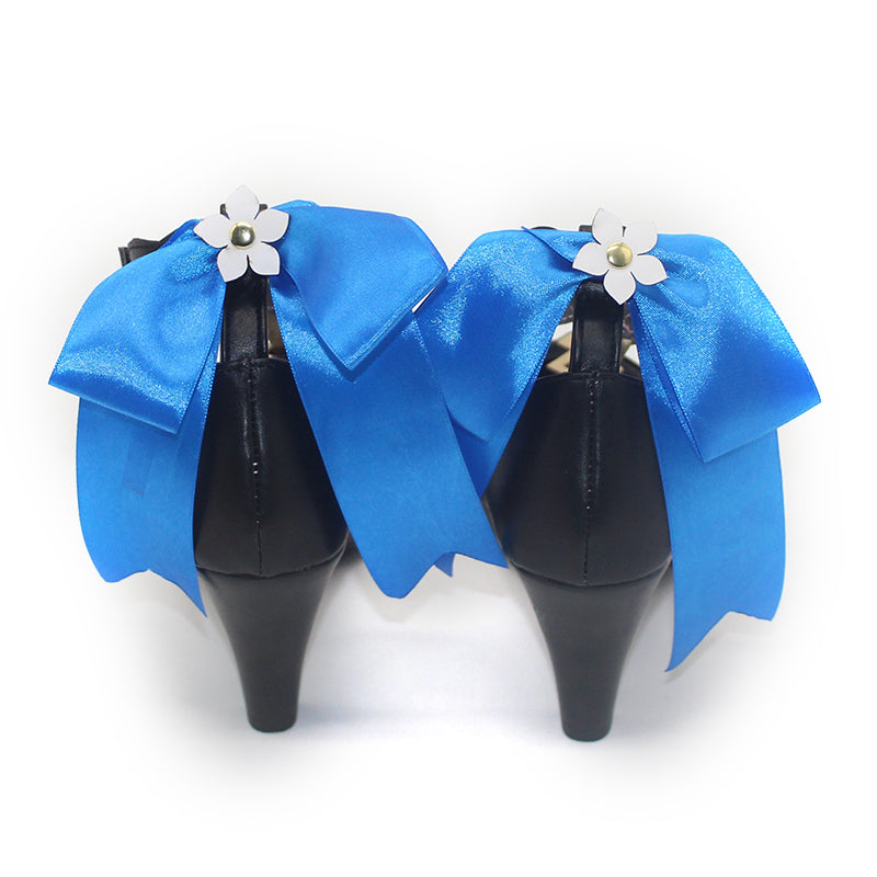 Genshin Impact Ganyu Twilight Blossom Cosplay Shoes