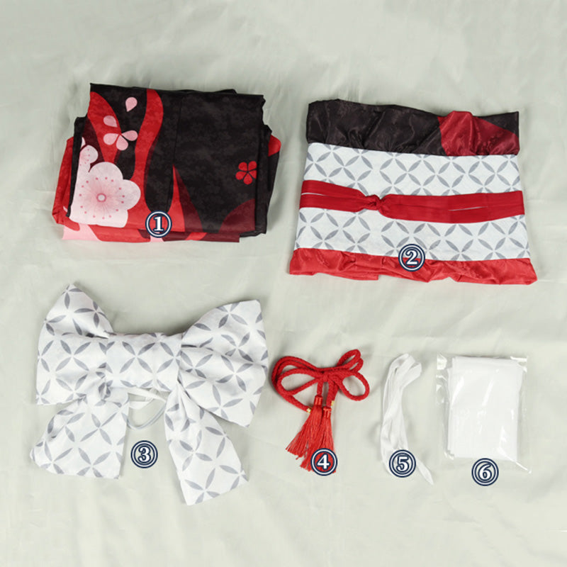 Genshin Impact Hanyuuda Chizuru Cosplay Costume