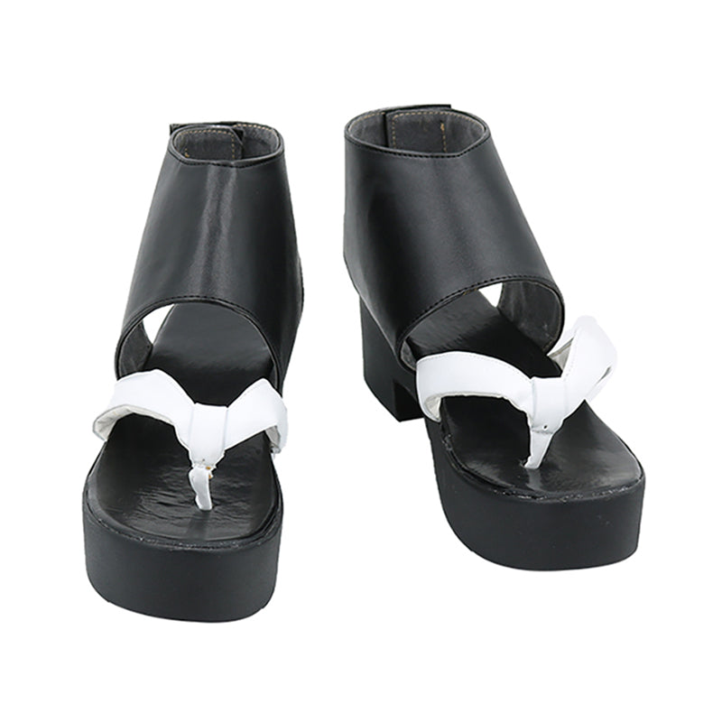 Genshin Impact Kaedehara Kazuha Black Cosplay Shoes