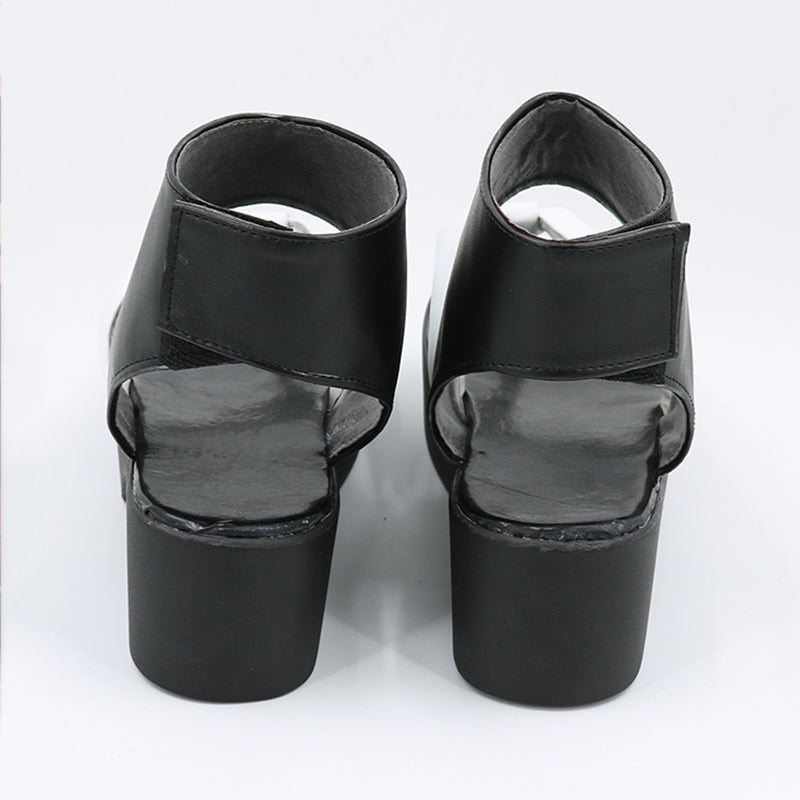 Genshin Impact Kaedehara Kazuha Black Cosplay Shoes