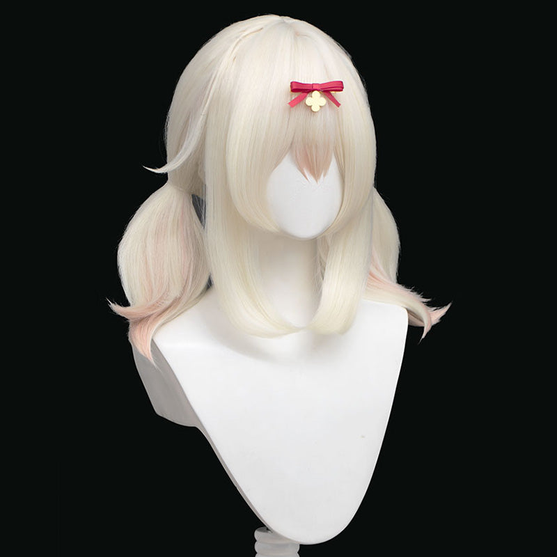 Genshin Impact Klee Blossoming Stralight New Skin Outfit Little Witch Cosplay Wig