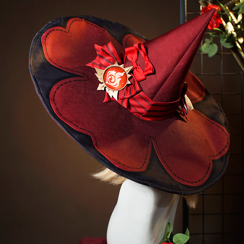 Genshin Impact Klee Blossoming Stralight New Skin Outfit Little Witch