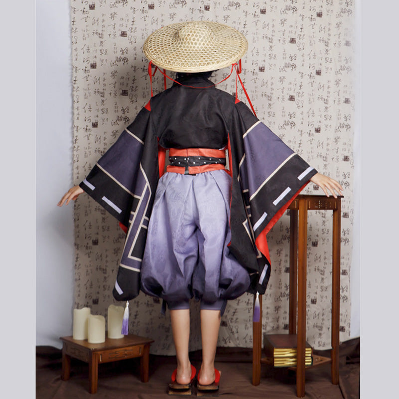 Genshin Impact Lore: Tale of the Five Kasen Scaramouche Cosplay Costume