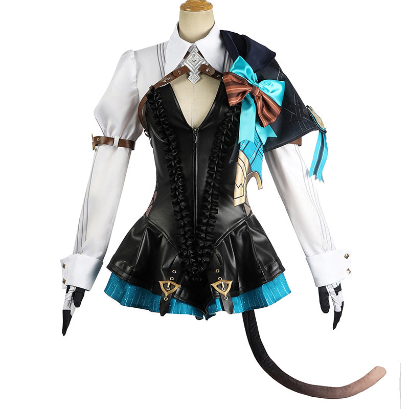 Genshin Impact Lynette Cosplay Costume R