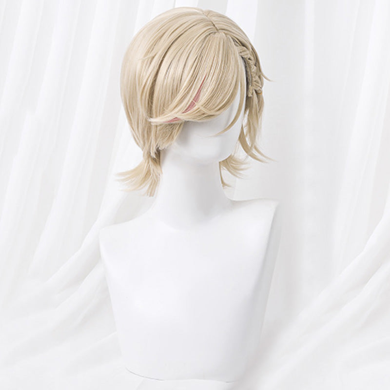 Genshin Impact Lyney Cosplay Wig