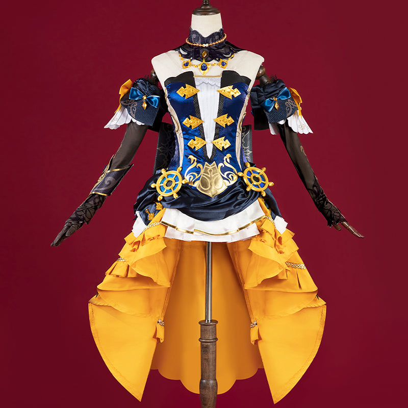 Genshin Impact Navia Cosplay Costume SR