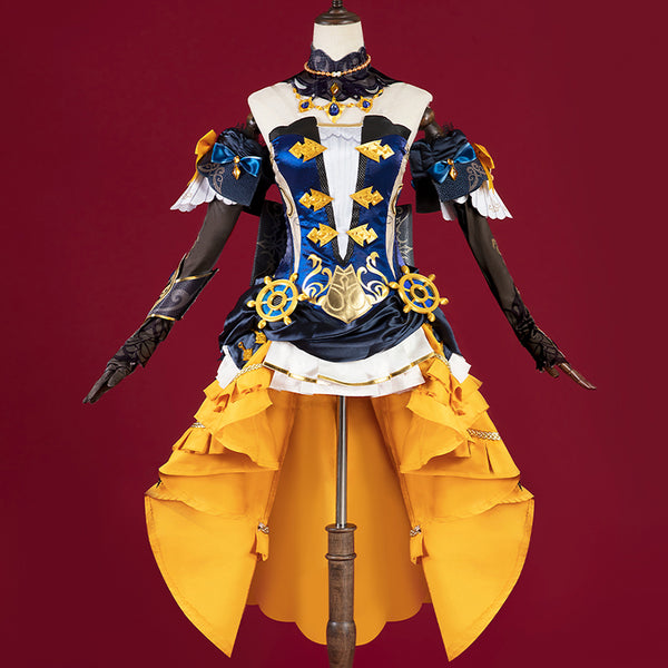 Genshin Impact Navia Cosplay Costume SR