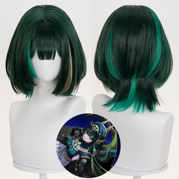 Genshin Impact Nefer Cosplay Wig