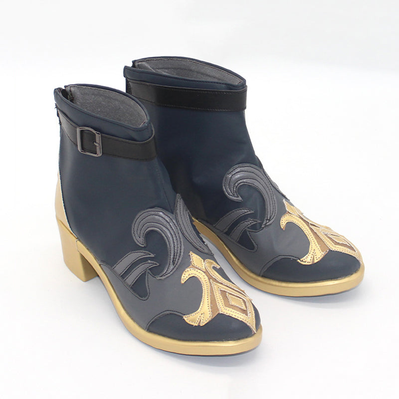 Genshin Impact Neuvillette Cosplay Shoes