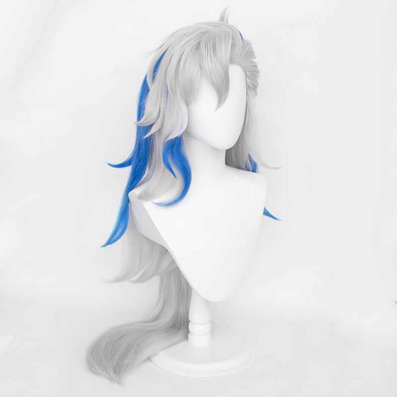 Genshin Impact Neuvillette Cosplay Wig