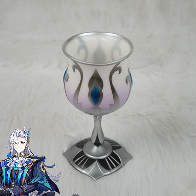 Genshin Impact Neuvillette Wineglass Cosplay Accessory Prop