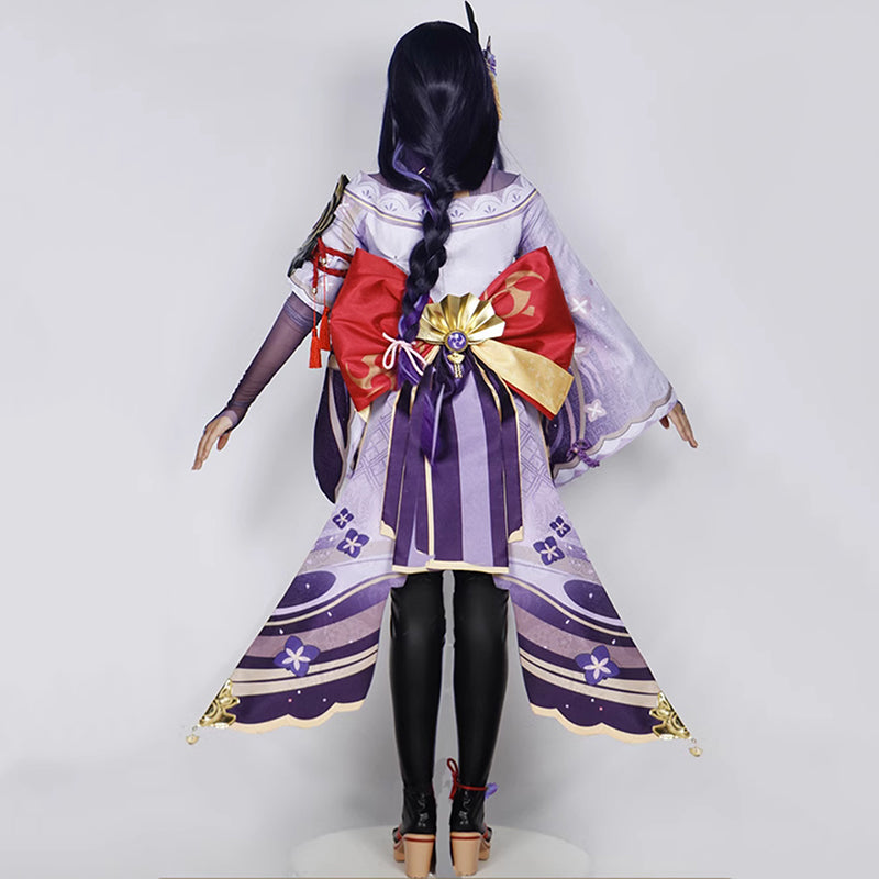 Genshin Impact Raiden Shogun Baal Cosplay Costume New Edition Cosplay Costume