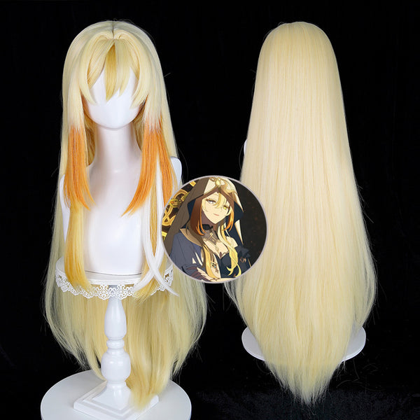Genshin Impact Rhinedottir Cosplay Wig