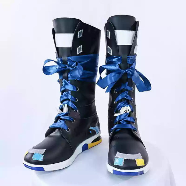 Genshin Impact Scaramouche The Wanderer x MEGA COFFEE in Korea Collaboration Cosplay Shoes