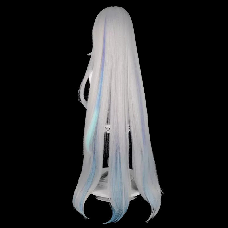 Genshin Impact Skirk Cosplay Wig