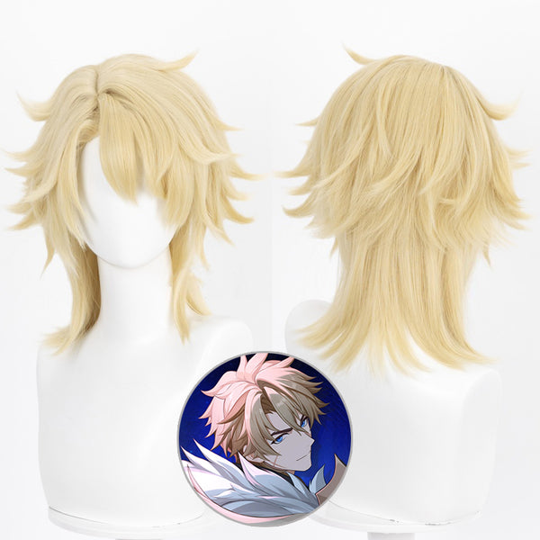 Genshin Impact Varka Cosplay Wig