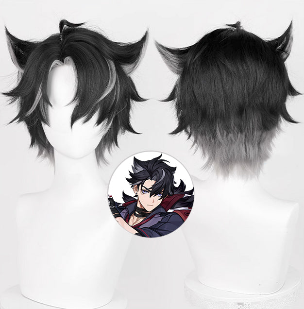 Genshin Impact Wriothesley Cosplay Wig