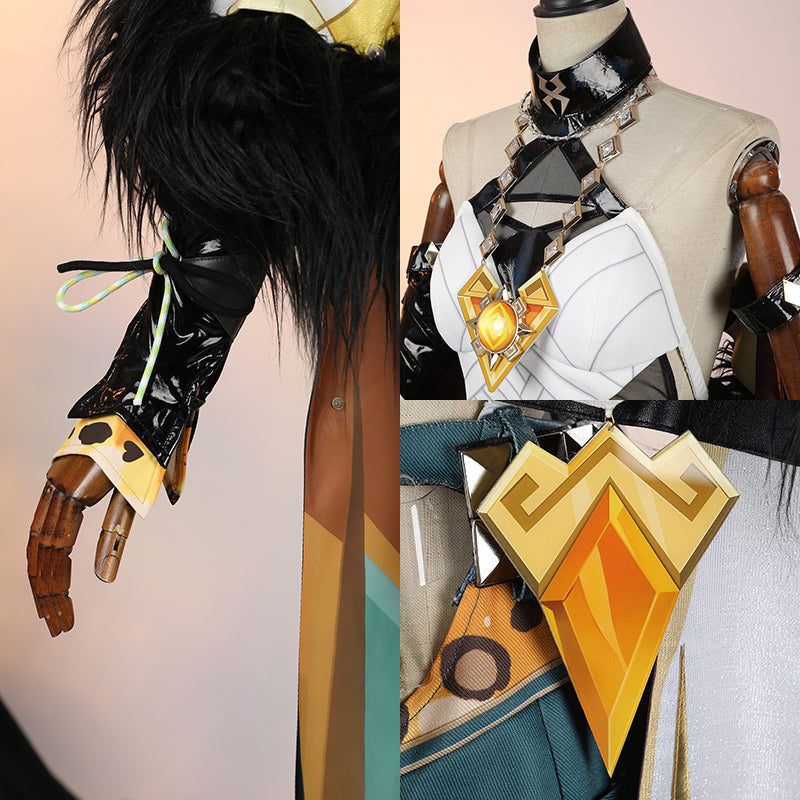 SR Genshin Impact Xilonen Cosplay Costume