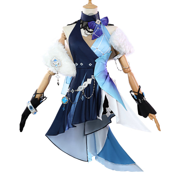 N Genshin Impact Yelan Tranquil Banquet Cosplay Costume