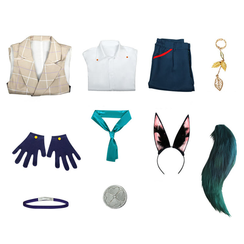 Genshin Impact x M&G School Supplies collab feat. Tighnari Cosplay Costume