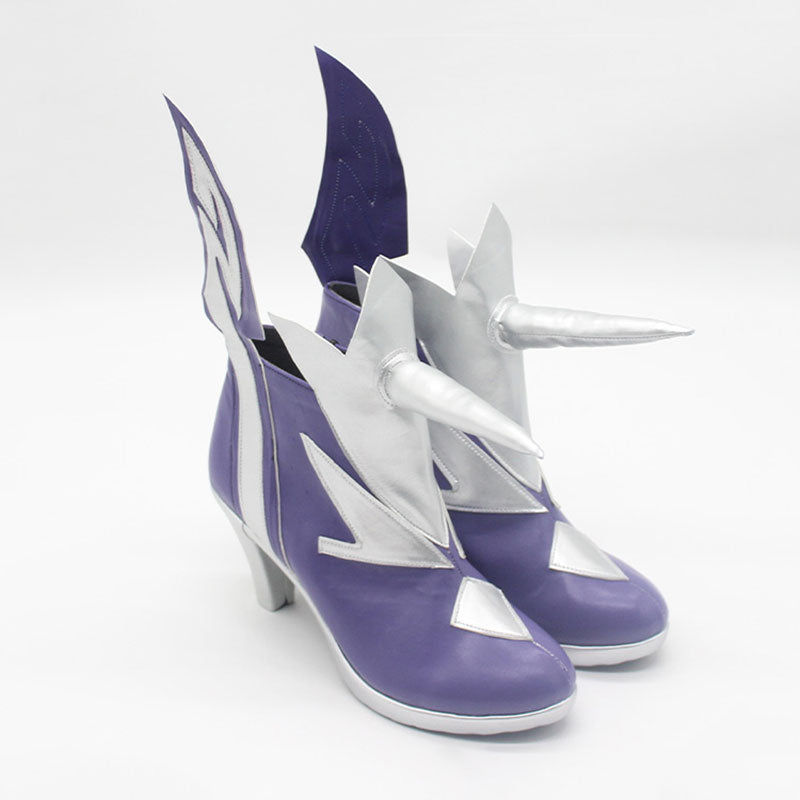 Genshin Impact Skirk Cosplay Shoes