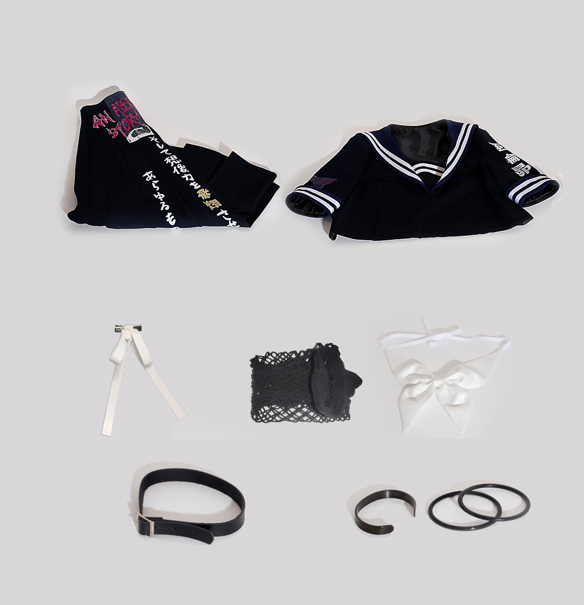 Girls Band Cry Subaru Awa Nameless Name Cosplay Costume