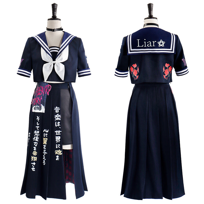 Girls Band Cry Subaru Awa Nameless Name Cosplay Costume