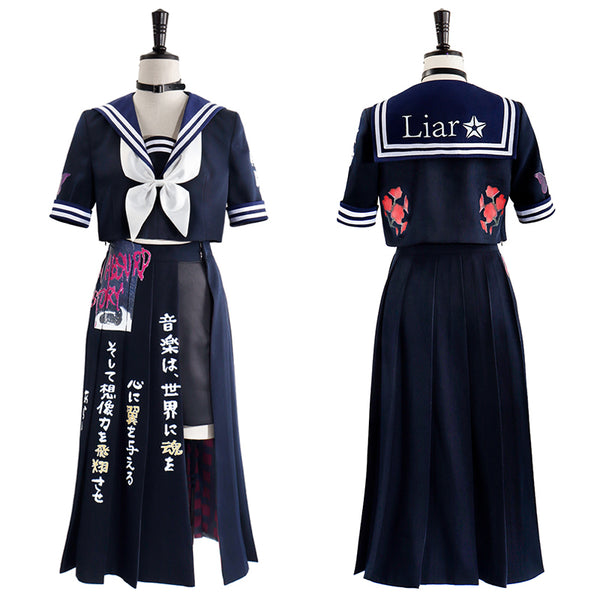 Girls Band Cry Subaru Awa Nameless Name Cosplay Costume