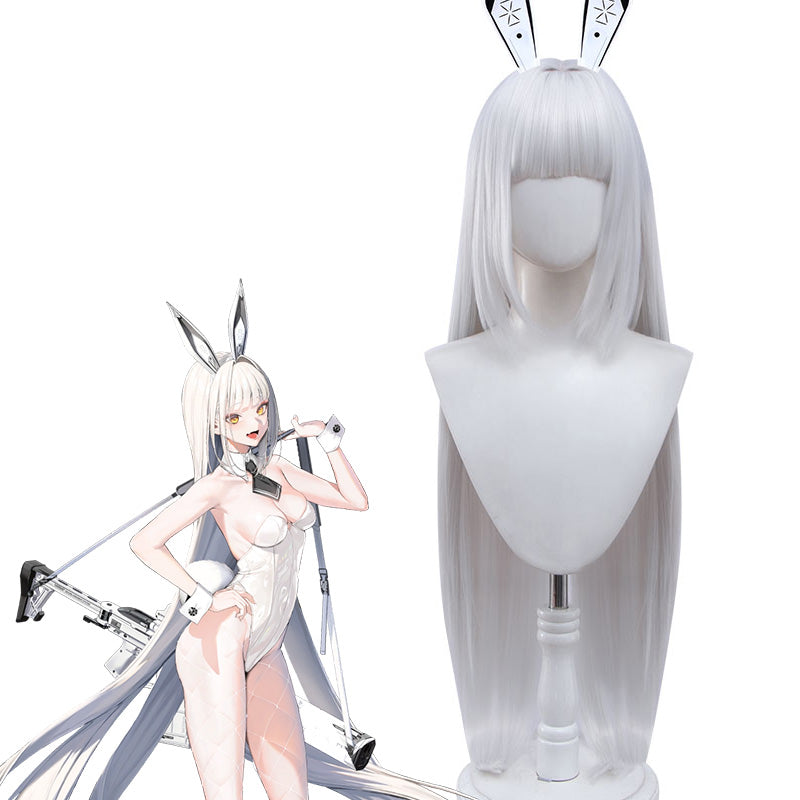 Goddess of Victory: Nikke Blanc Bunny Girl Cosplay Wig