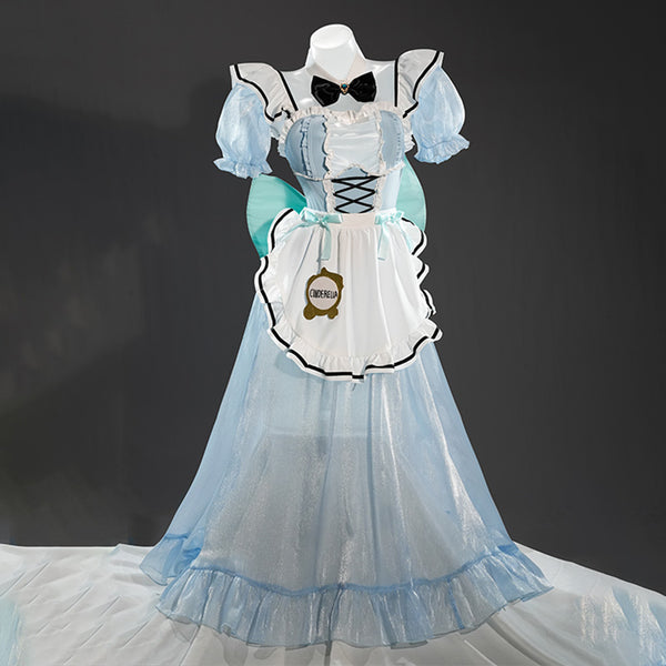 Goddess of Victory: Nikke NIKKE×and GALLERY Collaboration Memorial Cafe Cinderella Cosplay Costume