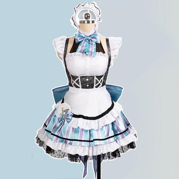 Goddess of Victory: Nikke NIKKE×and GALLERY Collaboration Memorial Cafe Little Mermaid Cosplay Costume