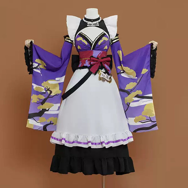 Goddess of Victory: Nikke NIKKE×and GALLERY Collaboration Memorial Cafe Scarlet Cosplay Costume