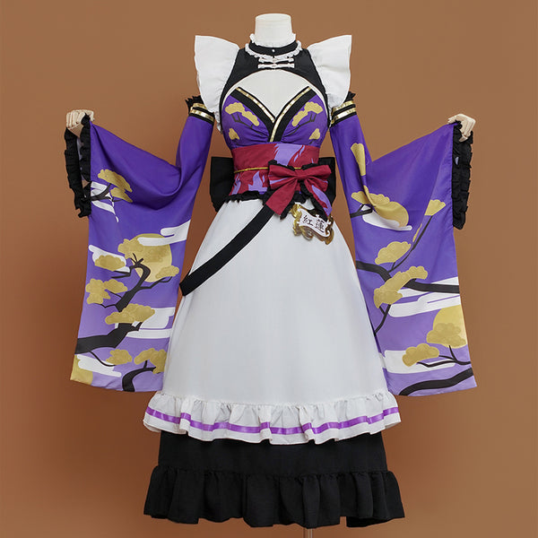 Goddess of Victory: Nikke NIKKE×and GALLERY Collaboration Memorial Cafe Scarlet Cosplay Costume