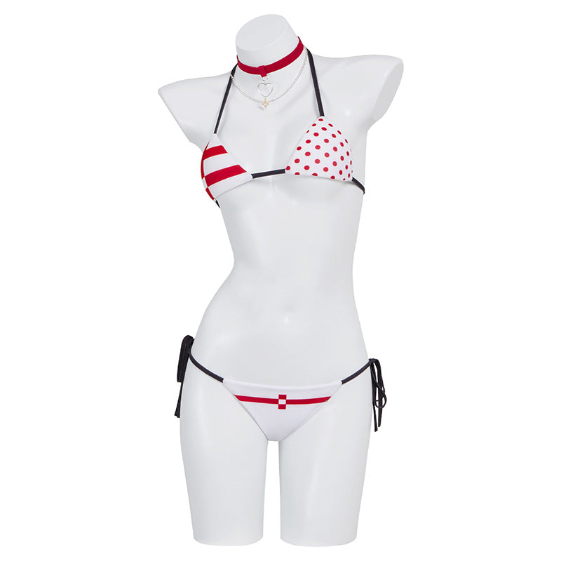 Goddess of Victory: Nikke Pepper Summer Swimsuit Cosplay Costume