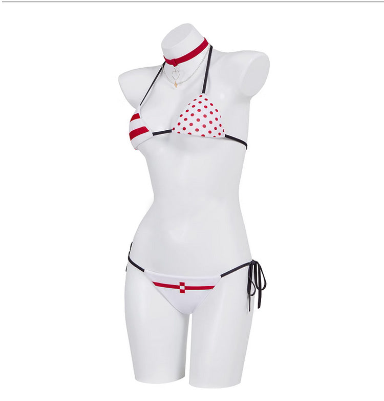 Goddess of Victory: Nikke Pepper Summer Swimsuit Cosplay Costume