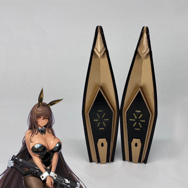 Goddess of Victory: Nikke Noir Bunny Girl Ears Cosplay Accessory Prop