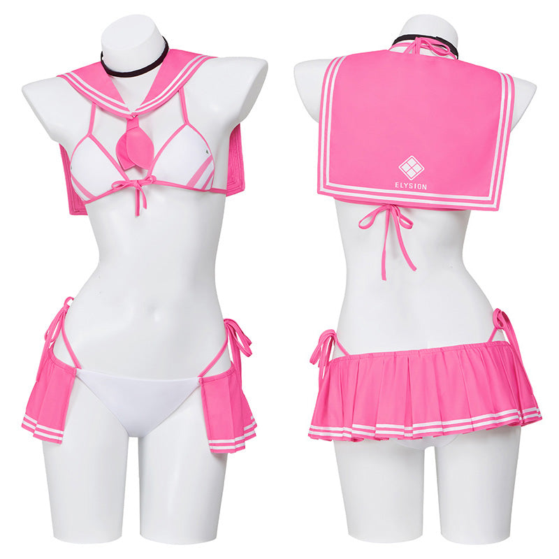 Goddess of Victory: Nikke Neon Summer Swimsuit Cosplay Costume