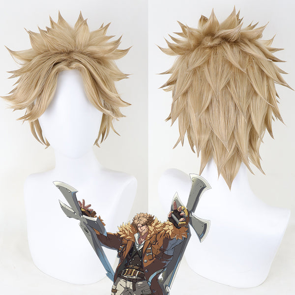 Guilty Gear STRIVE Leo Whitefang Cosplay Wig