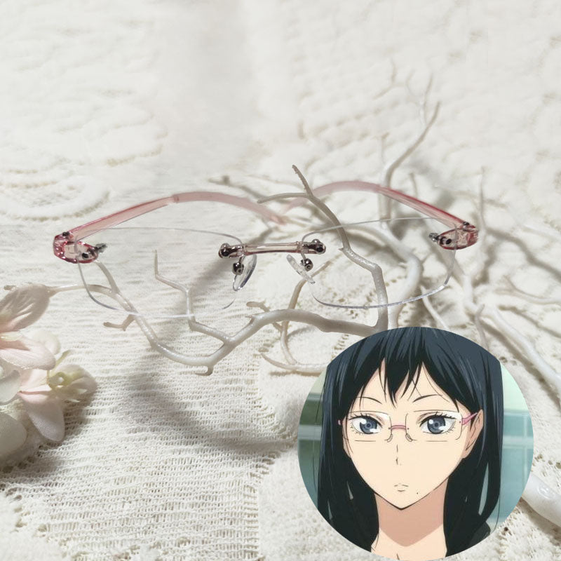 Haikyu!! Haikyuu Kiyoko Shimizu Glasses Cosplay Accessory Prop