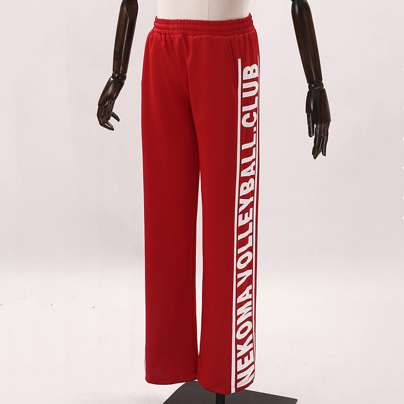 Haikyu!! Haikyuu!! Second Season Nekoma High School Sportswear Tetsurō Kuroo Kenma Kozume Cosplay Costume