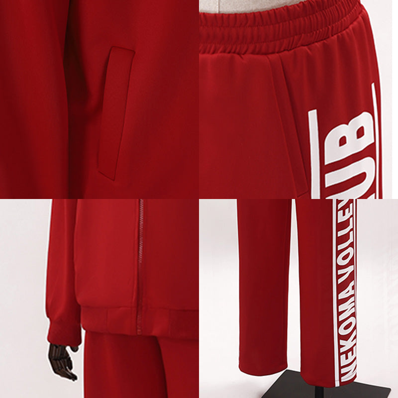 Haikyu!! Haikyuu!! Second Season Nekoma High School Sportswear Tetsurō Kuroo Kenma Kozume Cosplay Costume