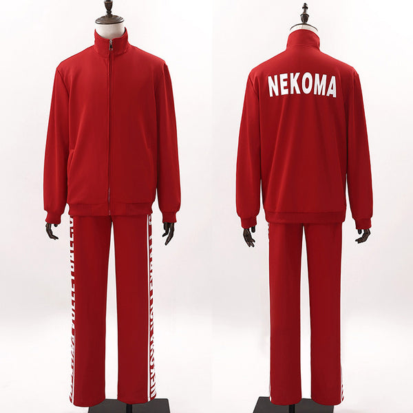 Haikyu!! Haikyuu!! Second Season Nekoma High School Sportswear Tetsurō Kuroo Kenma Kozume Cosplay Costume