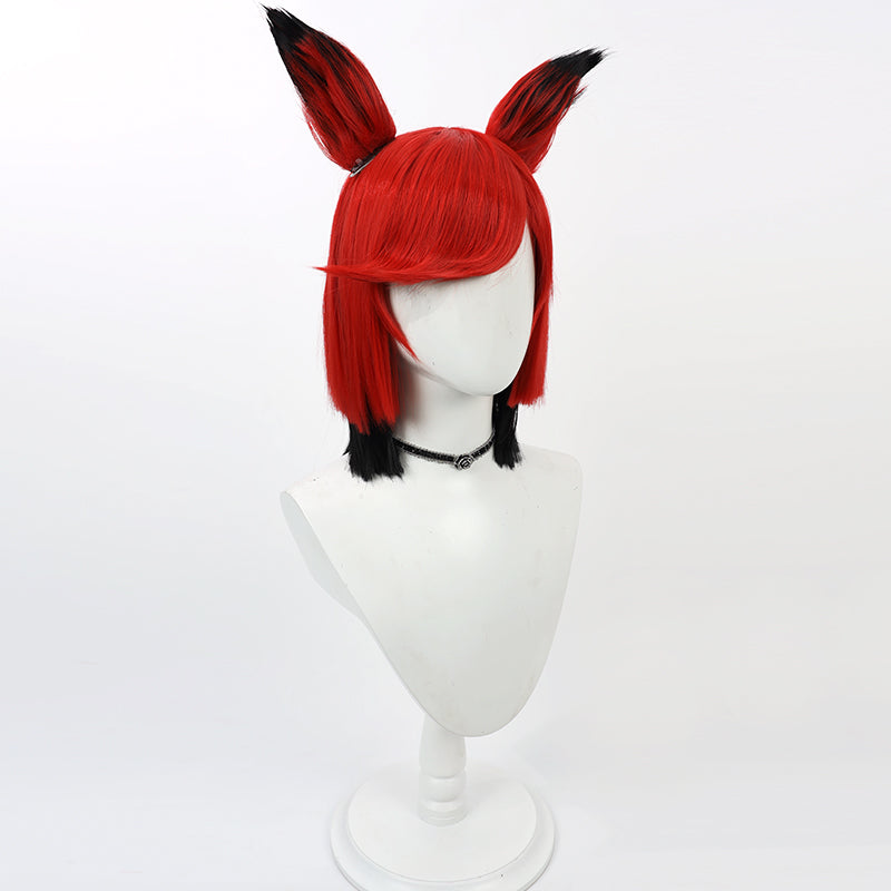 Hazbin Hotel Alastor B Edition Cosplay Wig