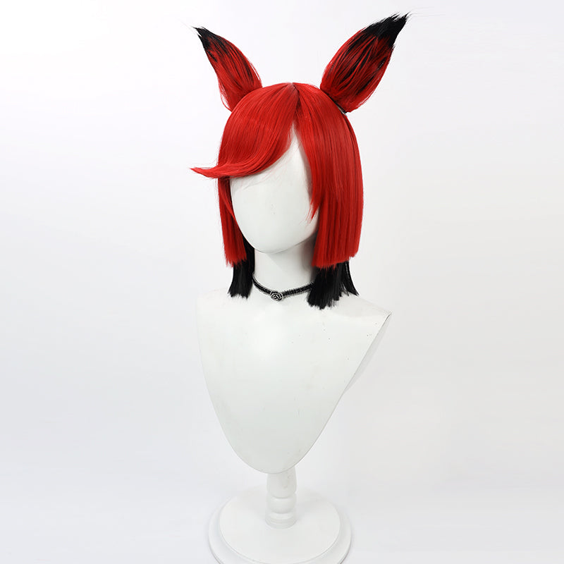 Hazbin Hotel Alastor B Edition Cosplay Wig