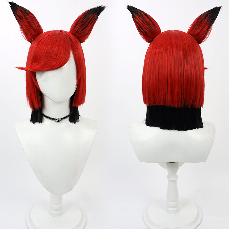 Hazbin Hotel Alastor B Edition Cosplay Wig