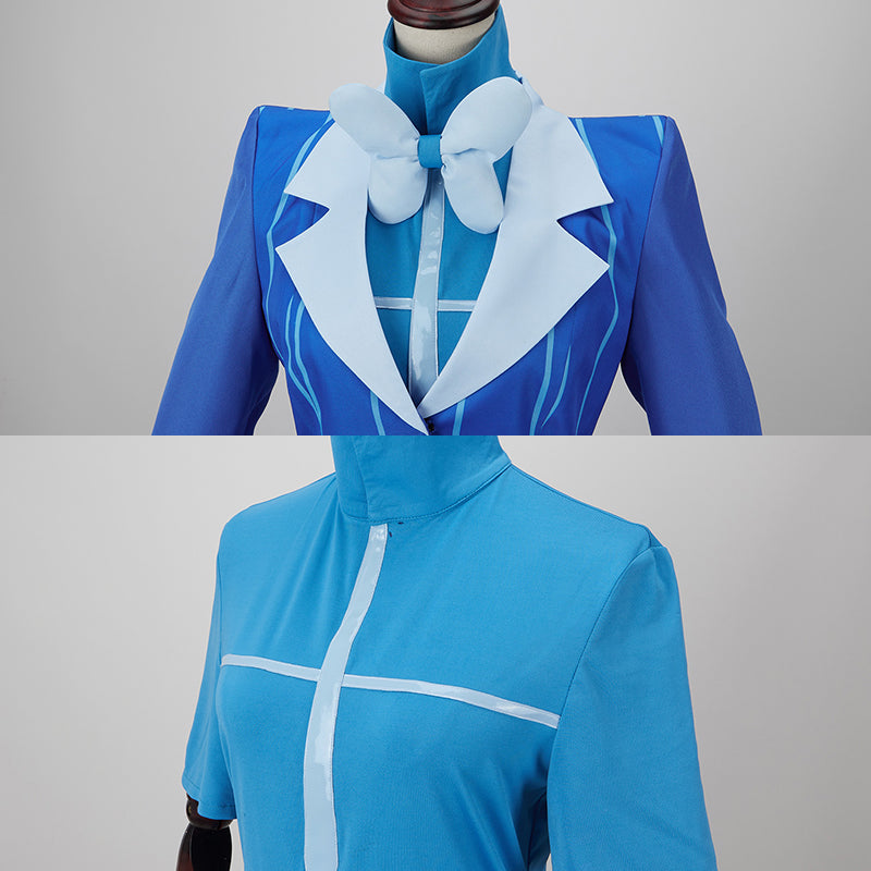 Hazbin Hotel Alastor Blue Cosplay Costume