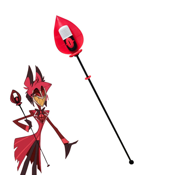 Hazbin Hotel Alastor Microphone Cosplay Accessory Prop