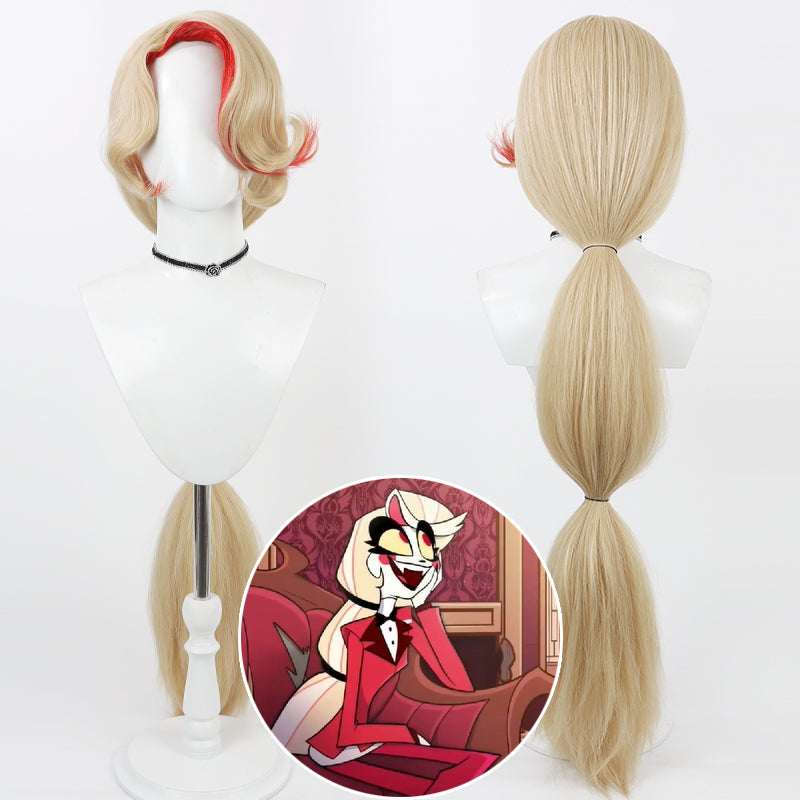 Hazbin Hotel Charlie Morningstar Cosplay Wig