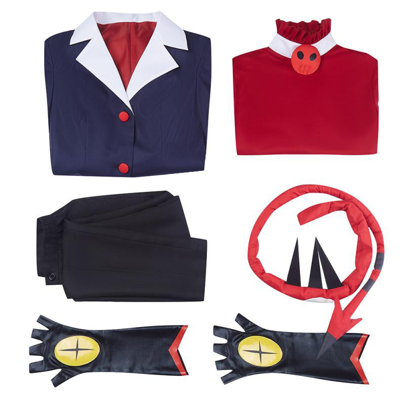 Hazbin Hotel Helluva Boss Blitzo Cosplay Costume